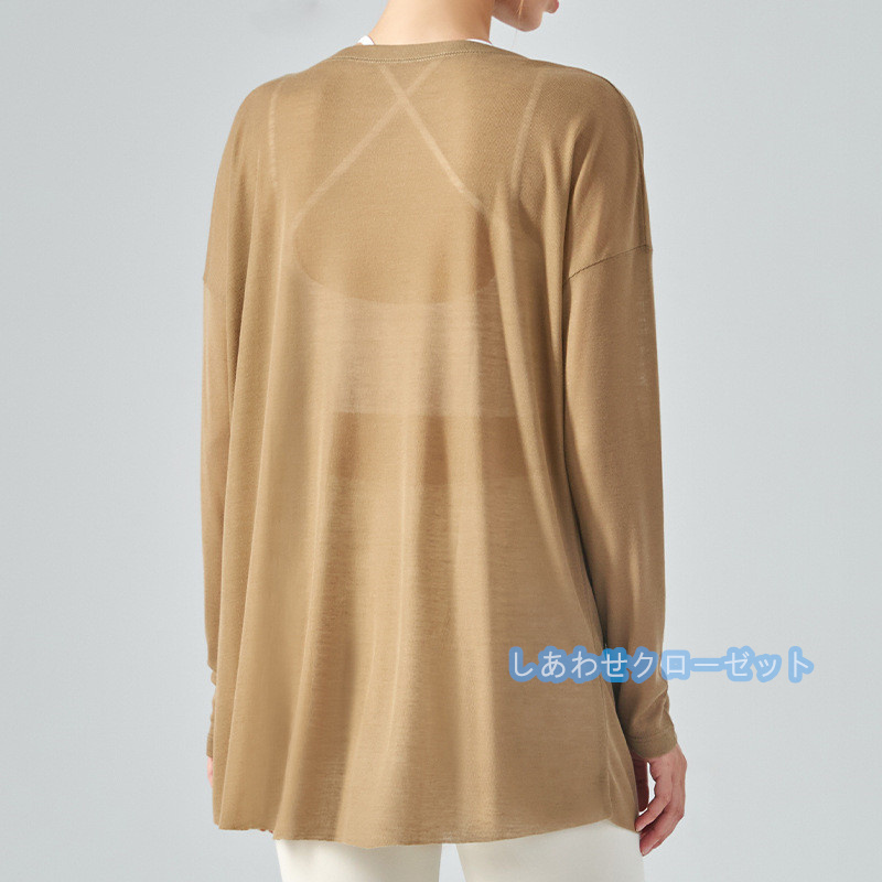 ヨガウェア レディース トップス 長袖 Tシャツ ホットヨガ フィットネス 吸汗 おしゃれ スポーツウェア ランニングウェア かわいい 速乾 