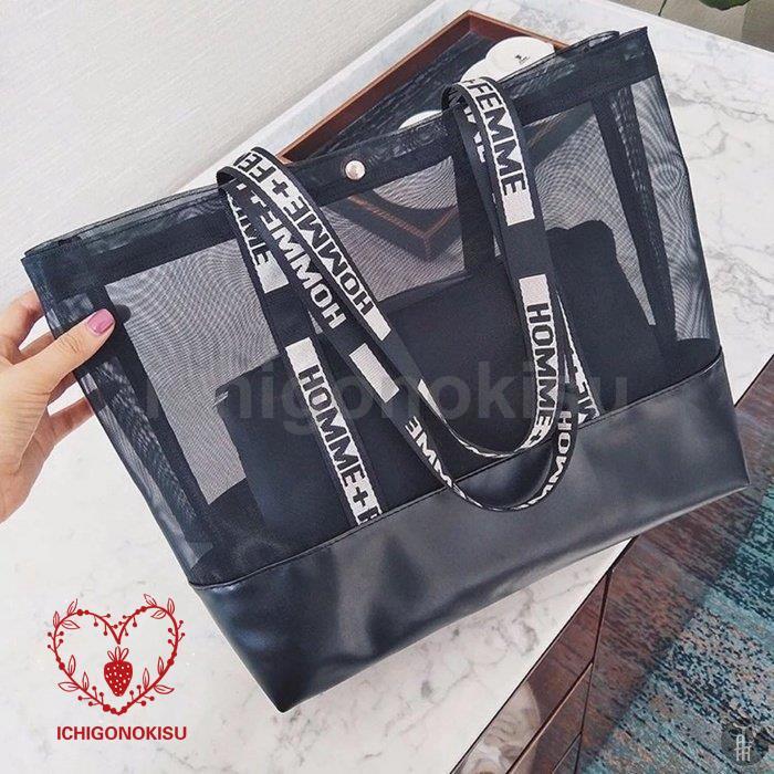 クリアバッグ トートバッグ ビニールバッグ ポーチ付き PVC プールバッグ ビーチバッグ 大人 大容量 レディース リゾートクリアバッグ 