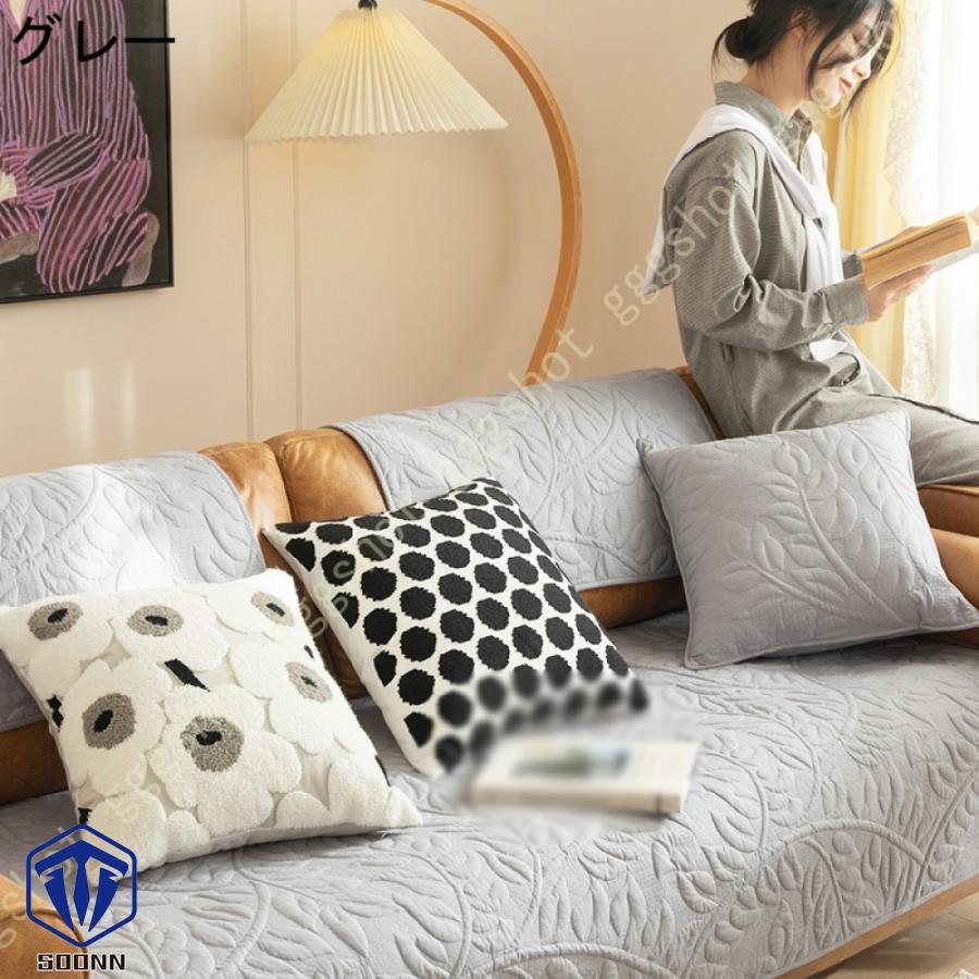 ペットソファーカバー ソファーカバー ソファーシーツ 替えソファカバー キルティング保護 傷防止 ペット用 カウチカバー 防塵 四季適用 犬猫対策 おしゃれ 