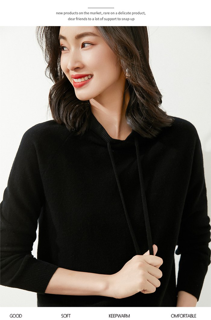 ニットレディース 長袖 ニット フード付き トップス 薄手 カジュアル 秋冬 無地 女性用 冬物 秋物 プルオーバー 