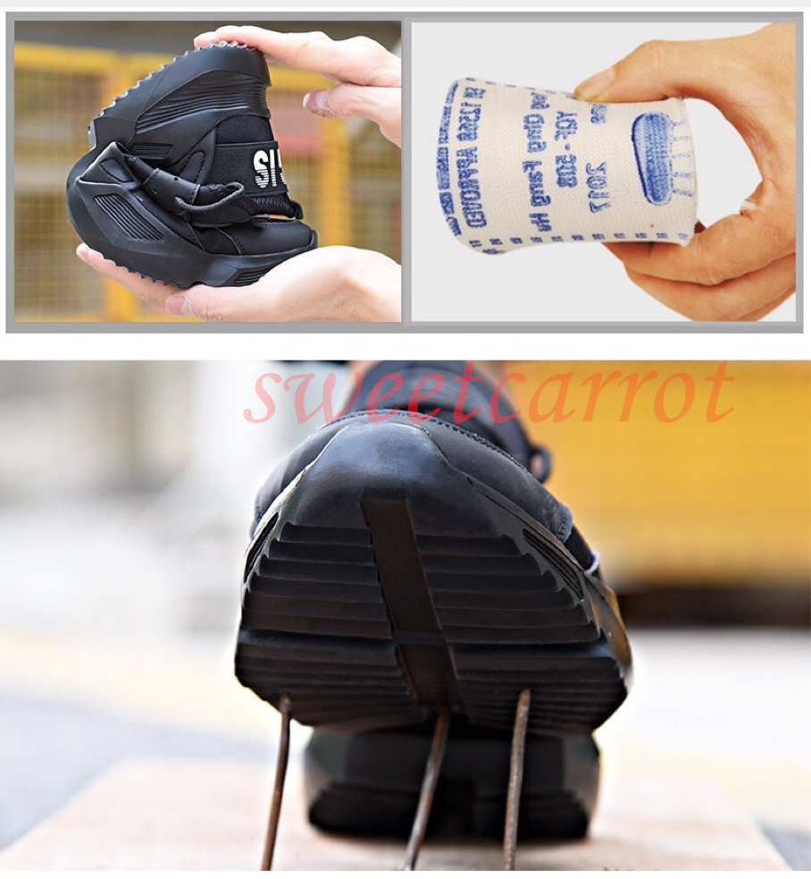 。商品 安全靴 メンズ おしゃれ 四季 夏 作業靴 滑り止め 工業用品 作業用品 つま先保護 スニーカー 安全保護 踏み抜き防止 通気 