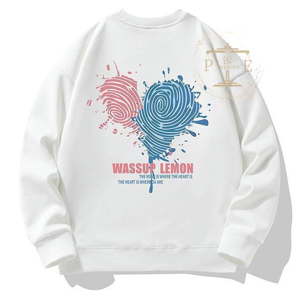 トレーナー メンズ お兄系トレーナー オシャレ トレーナー 裏起毛トレーナー 修学旅行 秋冬 暖かい 運動会 かっこいい プリント 