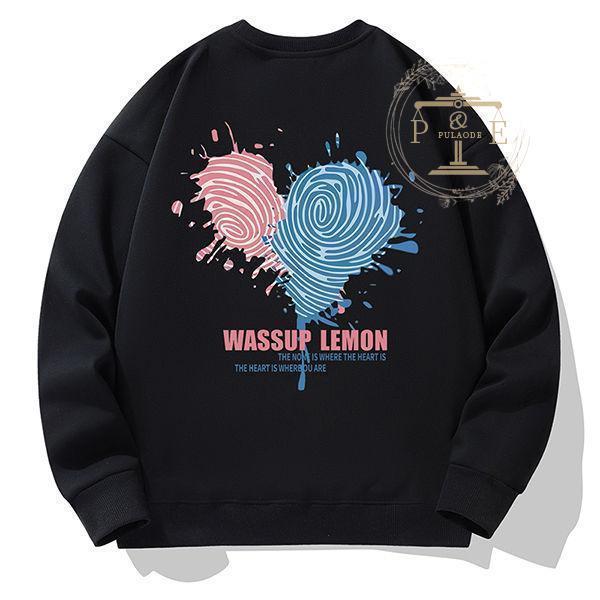 トレーナー メンズ お兄系トレーナー オシャレ トレーナー 裏起毛トレーナー 修学旅行 秋冬 暖かい 運動会 かっこいい プリント 