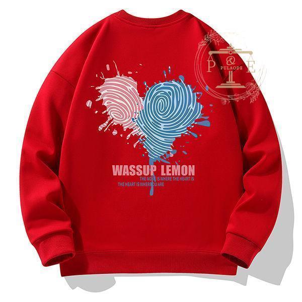 トレーナー メンズ お兄系トレーナー オシャレ トレーナー 裏起毛トレーナー 修学旅行 秋冬 暖かい 運動会 かっこいい プリント 