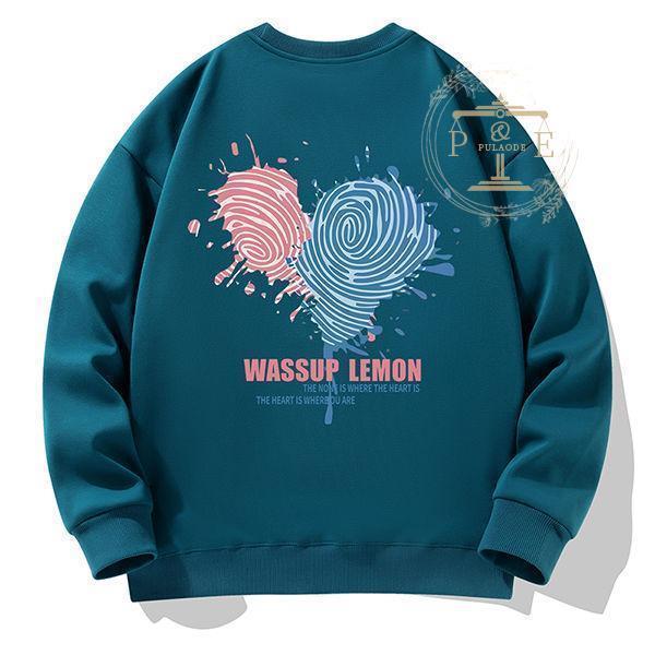 トレーナー メンズ お兄系トレーナー オシャレ トレーナー 裏起毛トレーナー 修学旅行 秋冬 暖かい 運動会 かっこいい プリント 