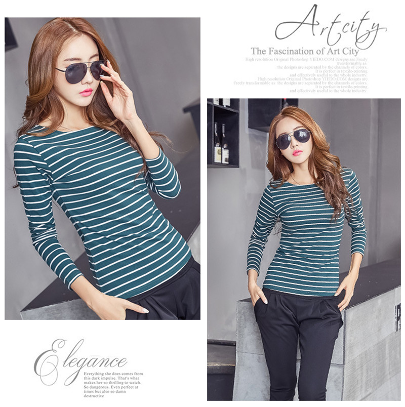 Tシャツ レディース カットソー 長袖 ストライプ柄 トップス シンプル 通勤通学 コーデ プルオーバー カジュアル アウトドア おしゃれ ブラウス 