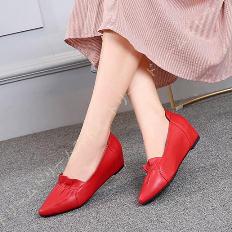 パンプス 歩きやすい ウェッジヒール 5CM 痛くない ギャザー 40代 ミセス フォーマル オフィスリクルートパンプス 痛くならない きれいめ 50代 60代 かわいい 