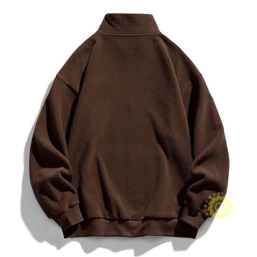 トレーナー メンズ 長袖 プルオーバー 無地 スウェットシャツ ハーフジップ トップス 春服 秋服 カジュアル 