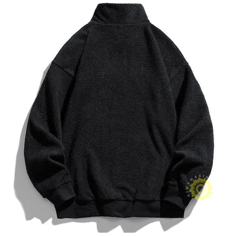 トレーナー メンズ 長袖 プルオーバー 無地 スウェットシャツ ハーフジップ トップス 春服 秋服 カジュアル 