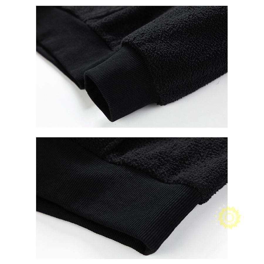 トレーナー メンズ 長袖 プルオーバー 無地 スウェットシャツ ハーフジップ トップス 春服 秋服 カジュアル 