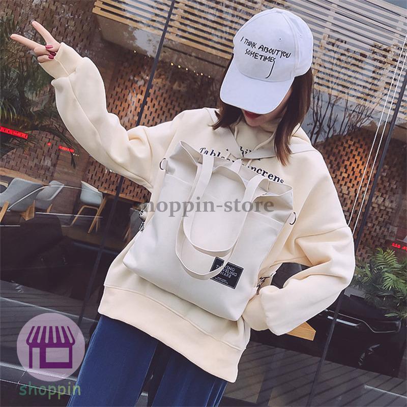 トートバッグ キャン大容量 A4 仕切り ショルダーバッグ 帆布 肩掛け 2WAY レディース 斜めがけ 手提げ 通学 通勤 マザーズバッグ 