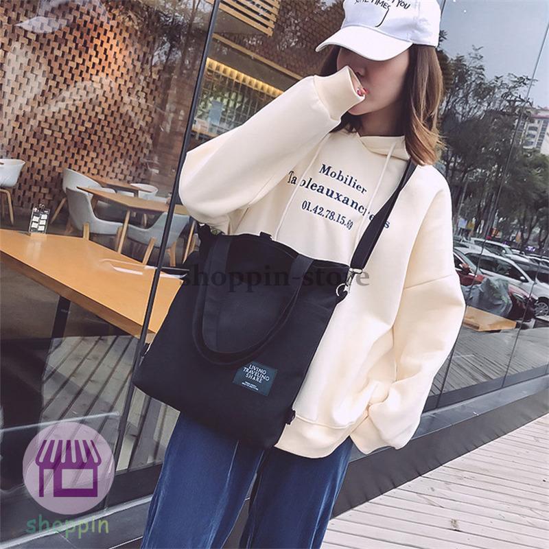 トートバッグ キャン大容量 A4 仕切り ショルダーバッグ 帆布 肩掛け 2WAY レディース 斜めがけ 手提げ 通学 通勤 マザーズバッグ 