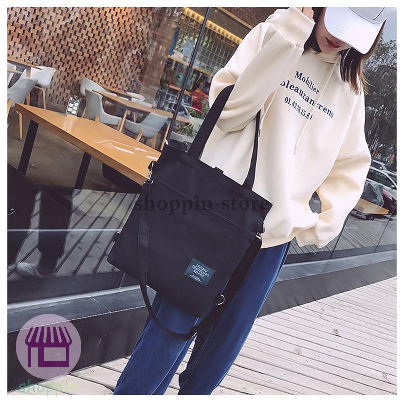 トートバッグ キャン大容量 A4 仕切り ショルダーバッグ 帆布 肩掛け 2WAY レディース 斜めがけ 手提げ 通学 通勤 マザーズバッグ 