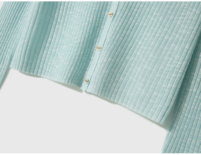 カーディガン レディース サマーカーディガン 薄手 通気性 ニットカーディガン アウター 長袖 羽織り 無地 カジュアル Vネック 上着 トップス 