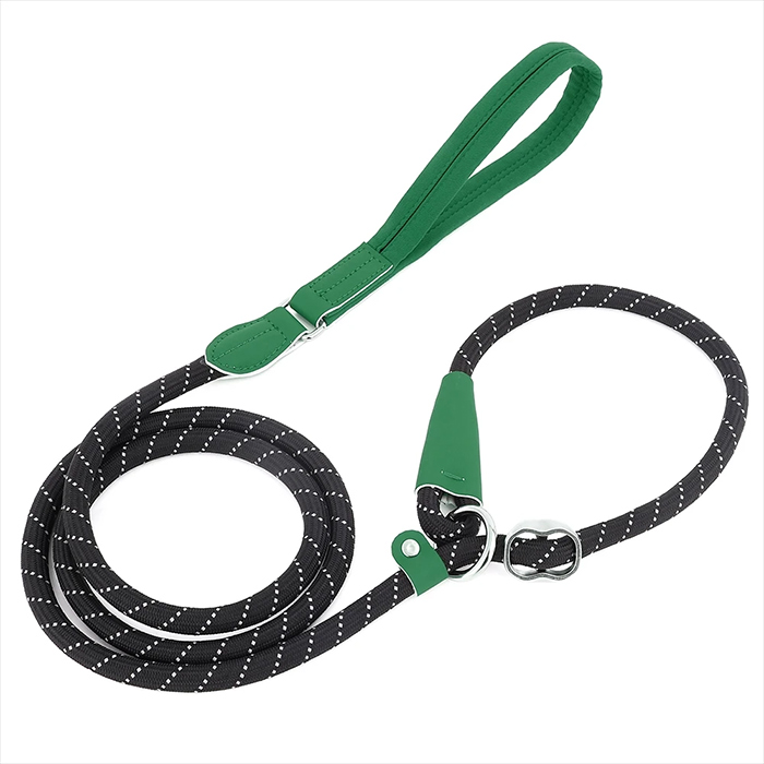 首輪一体型 ド 犬用 犬ド ロープ 調節可能 訓練ド 引っ張り防止ド 反射素材 犬用品 スリップド 長さ1.8ｍ ペットグッズ しつけ用首輪 