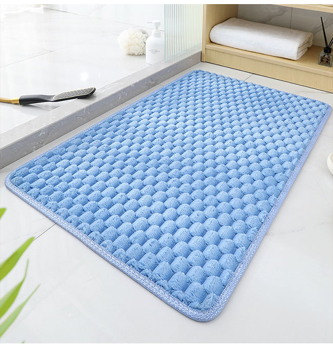 バスマット 足ふきマット 40*60CM お風呂 玄関 お風呂マット 速乾 洗える 滑りにくい 厚手 足拭きマット 無地 吸水 