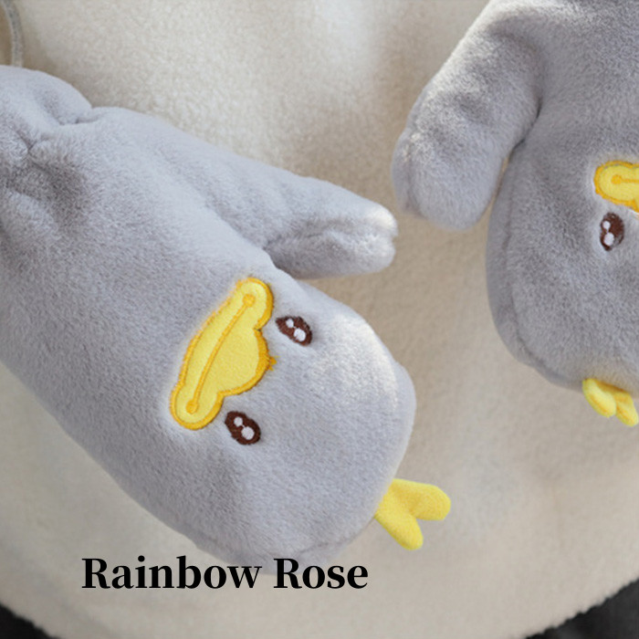 トリミトン 手ぶくろ 手袋 鳥 トリ ミトン ニワトリ かわいい ふわふわ 防風 クリスマス 防寒 厚手 可愛い 暖かい にわとり ギフト 女の子 フワフワ プレゼント 
