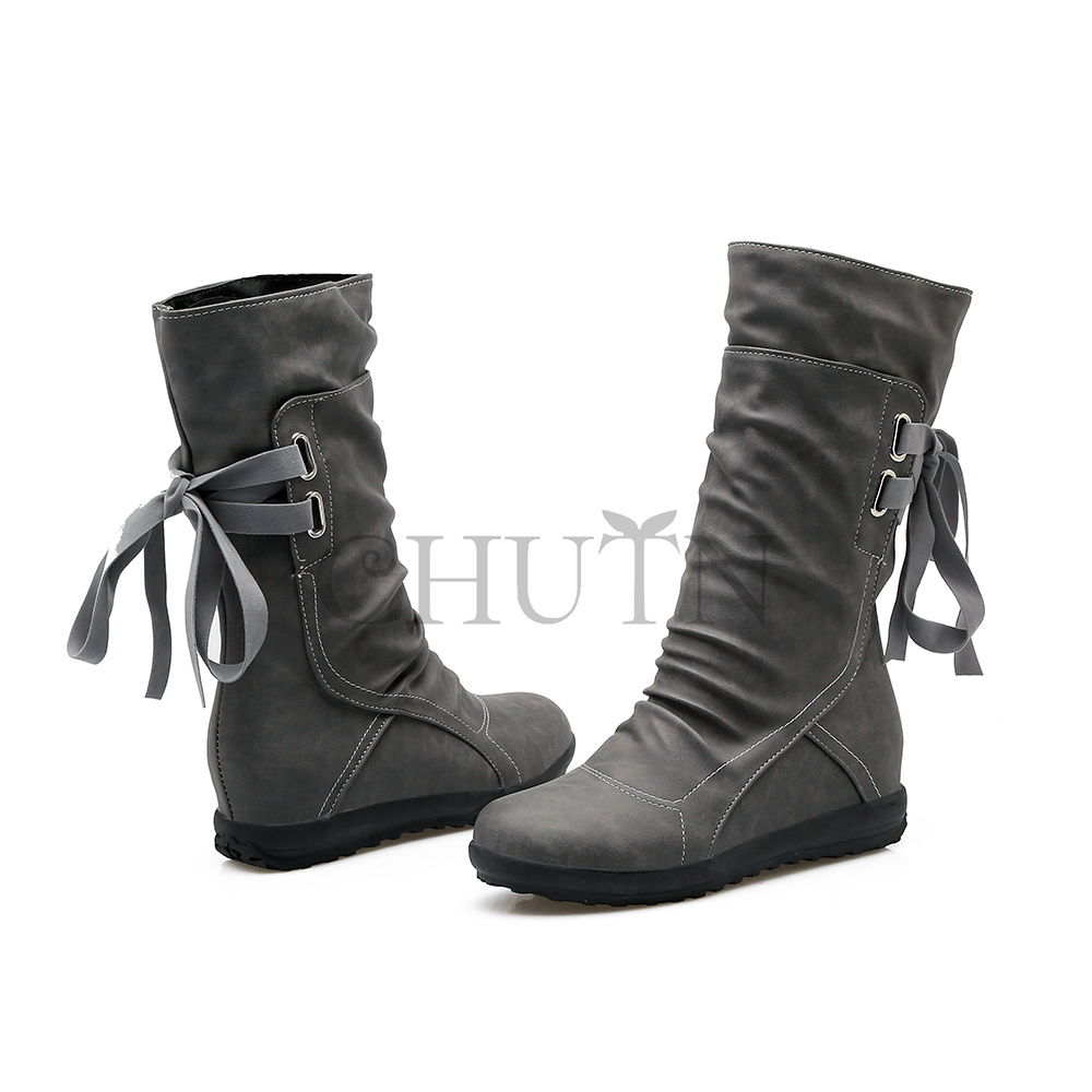 ショートブーツレディース ブーティー 防寒ブーツ内ボア 走れる 短靴 美脚 4.5CMインヒール 50代 おしゃれ 通勤 秋冬春ショートブーツ大きいサイズ 30代40代 