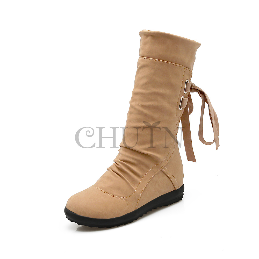 ショートブーツレディース ブーティー 防寒ブーツ内ボア 走れる 短靴 美脚 4.5CMインヒール 50代 おしゃれ 通勤 秋冬春ショートブーツ大きいサイズ 30代40代 