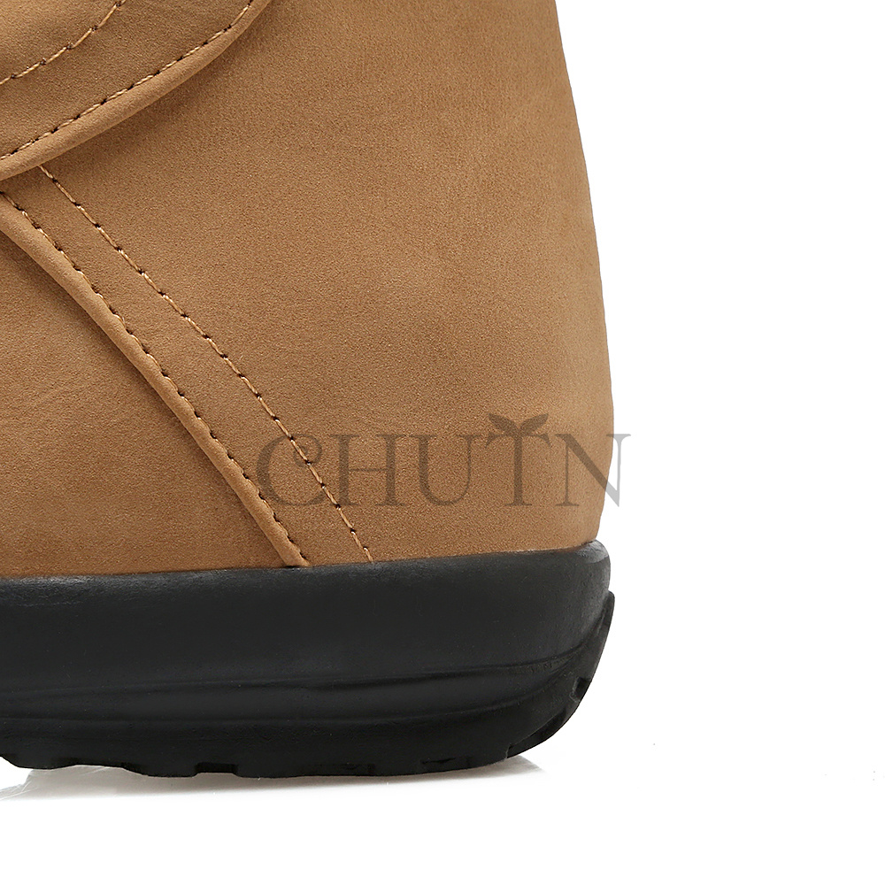 ショートブーツレディース ブーティー 防寒ブーツ内ボア 走れる 短靴 美脚 4.5CMインヒール 50代 おしゃれ 通勤 秋冬春ショートブーツ大きいサイズ 30代40代 