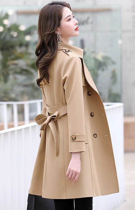 トレンチコート レディース 秋 トレンチコート ミドル丈 トレンチコート 大きいサイズ 大きいサイズ レディース 3L 