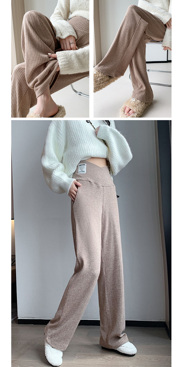 マタニティ パンツ レディース ワイドパンツ ズボン リブワイドパンツ 長ズボン 大きい ボ リブ マタニティズボン 保温 無地 美脚 ずぼん 脚長 赤ちゃん 