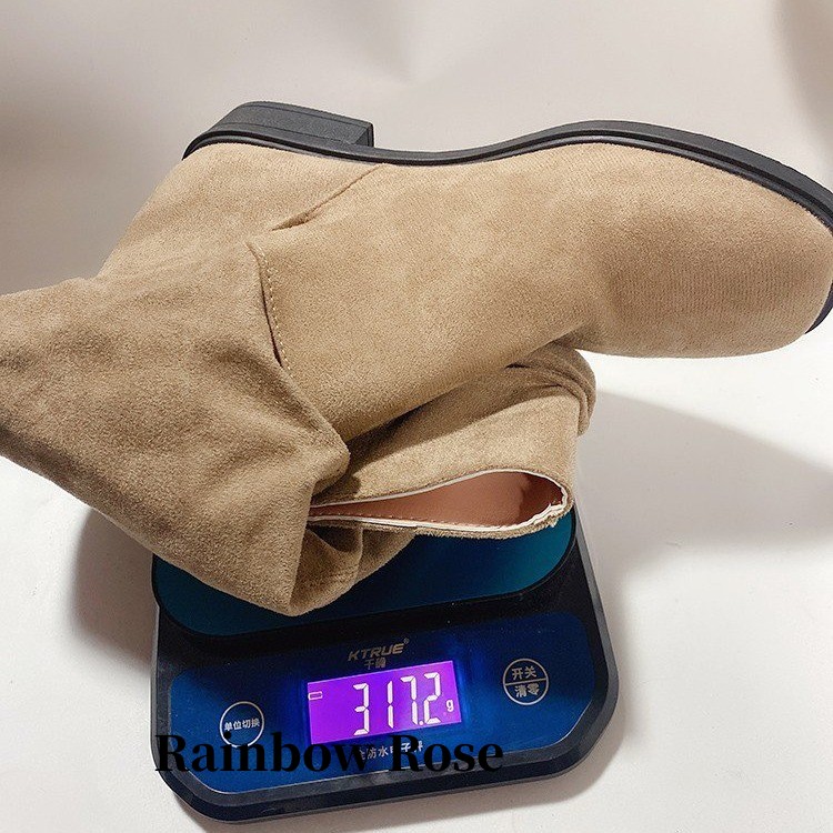 送料無料 ブーツ レディース スエード 防寒 ロング 韓流 カーキ 履きやすい 合成皮革 ファッション 折り返し 歩きやすい ふわふわ 脱ぎやす ブラック 暖かい 