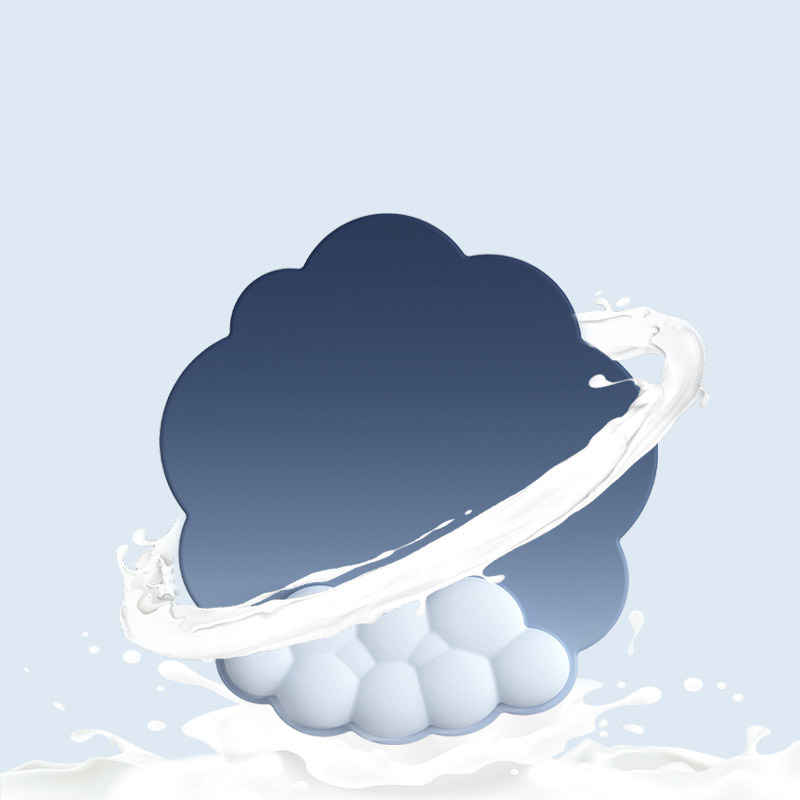 マウスパッド リストレスト 3点セット クラウド型 手首サポート クッション 軽量 ハンドレスト 人間工学デザイン 無地 手首 疲労軽減 大型 