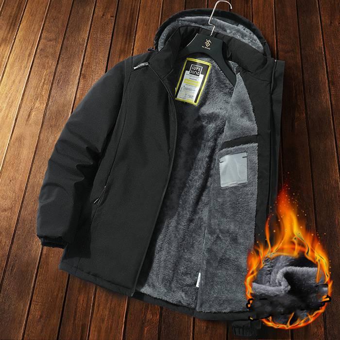 アウトドアジャケット メンズ 裏起毛 多機能 マウンテン防風 登山服 保温 登山ジャケット フ秋冬 裏ボア 
