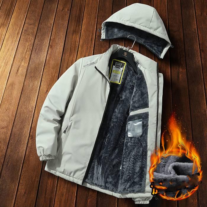 アウトドアジャケット メンズ 裏起毛 多機能 マウンテン防風 登山服 保温 登山ジャケット フ秋冬 裏ボア 