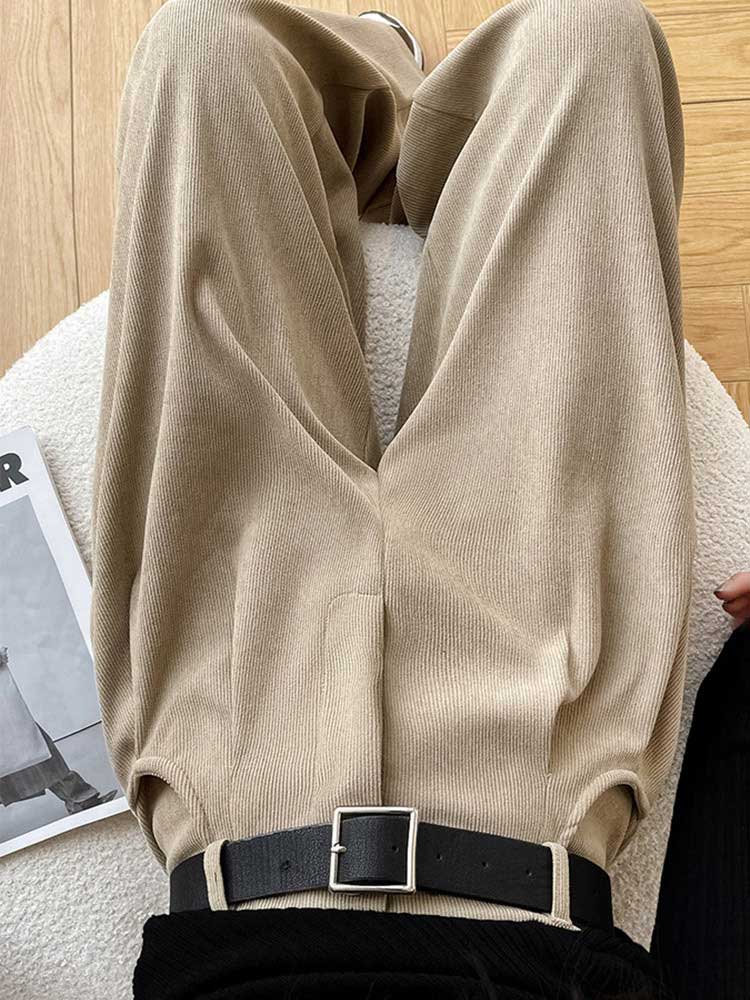 ワイドパンツ レディース コーデュロイ 裏起毛 冬 シンプル ハイウエスト あったか ブラウン 秋冬 ブラウン ベージュ 暖かい 秋 黒 白 