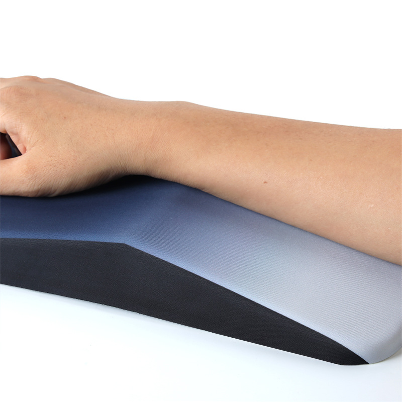 マウスパッド リストレスト グラデーション 手首 手首サポート クッション 人間工学デザイン 手首 大型 柔らかい ハンドレスト 軽量 疲労軽減 