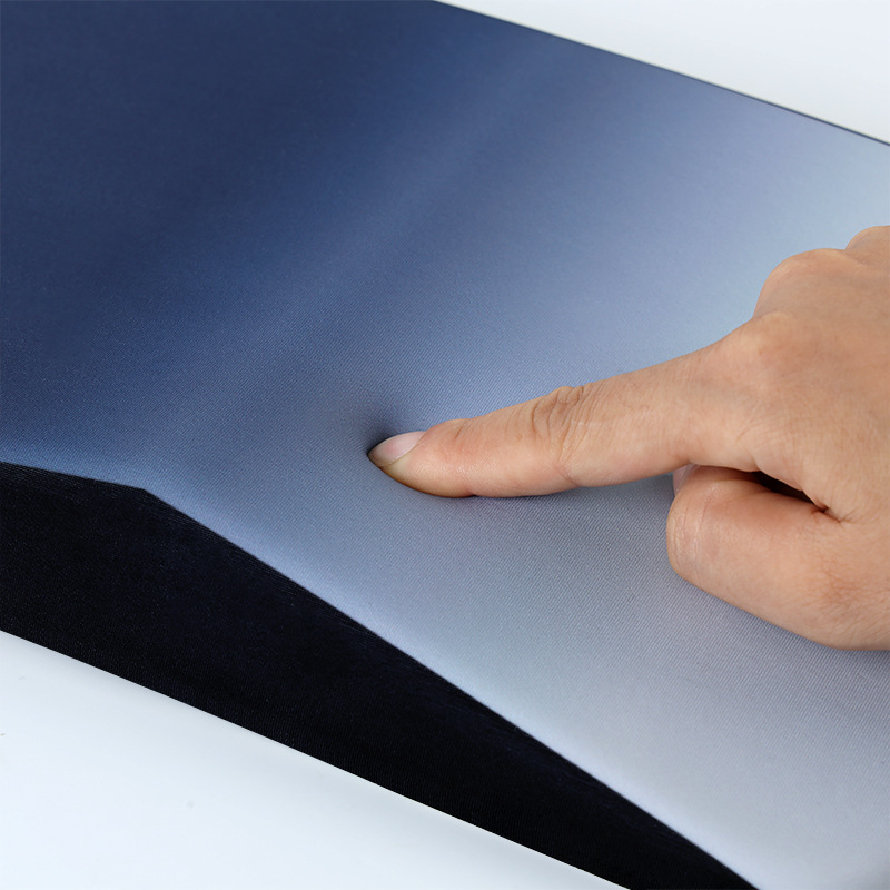 マウスパッド リストレスト グラデーション 手首 手首サポート クッション 人間工学デザイン 手首 大型 柔らかい ハンドレスト 軽量 疲労軽減 