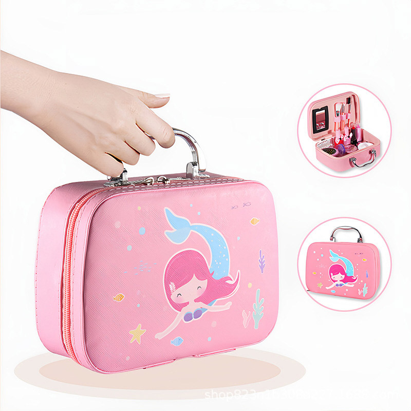 子供用 メイクセット 女の子 お化粧おもちゃ 収納簡単 キッズ 歳以上 クリスマス メイクアップ 6 プレゼント 誕生日 