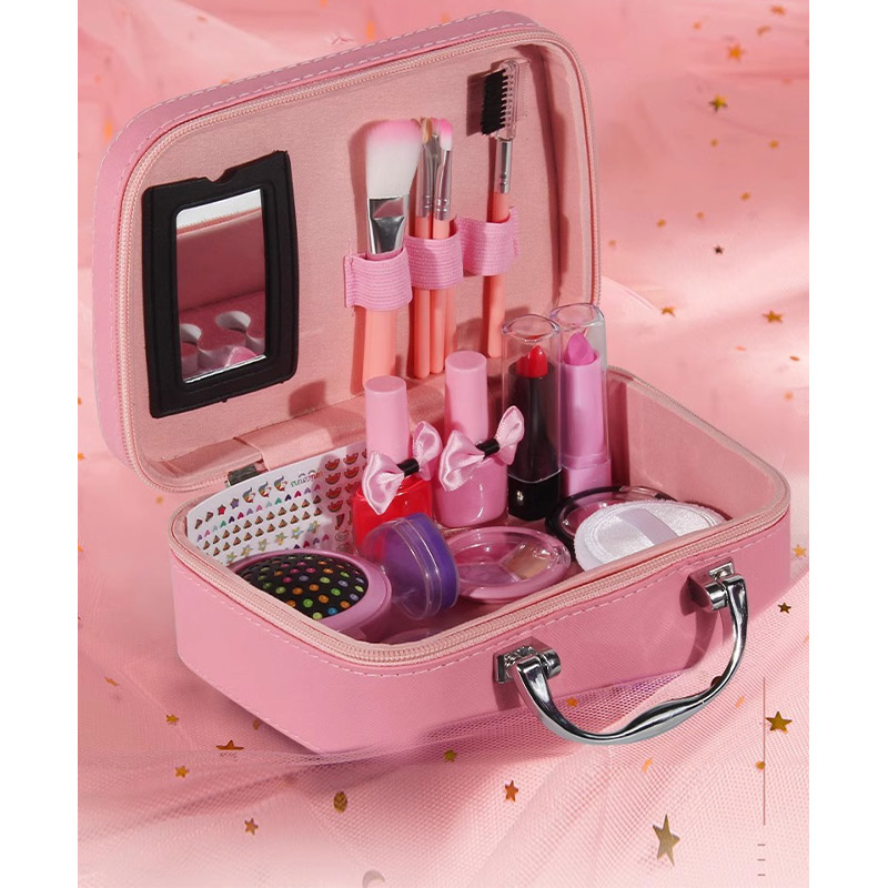 子供用 メイクセット 女の子 お化粧おもちゃ 収納簡単 キッズ 歳以上 クリスマス メイクアップ 6 プレゼント 誕生日 