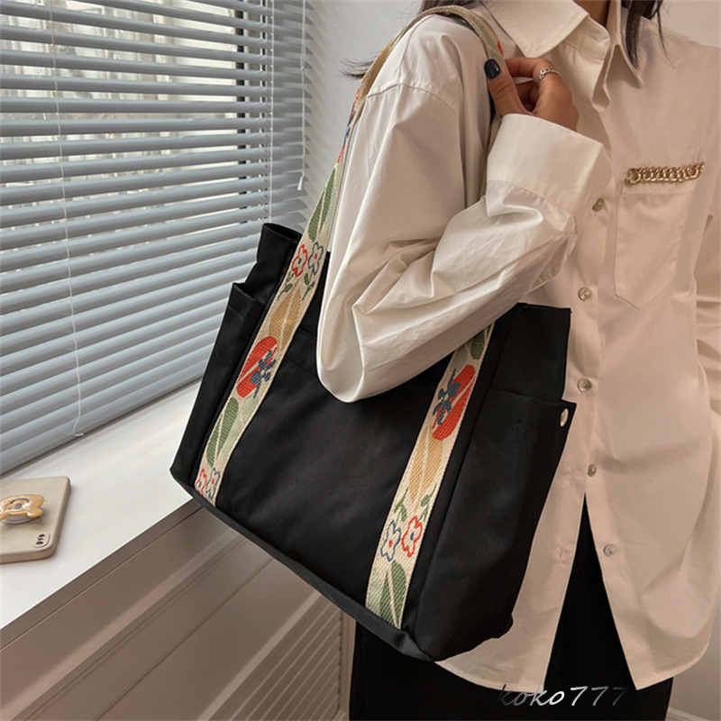 バッグ レディースかばん トートバッグ ショルダーバッグ ハンドバッグ カジュアル 通勤オシャレ 通学 女子 チャック カバン 布鞄 スクール 