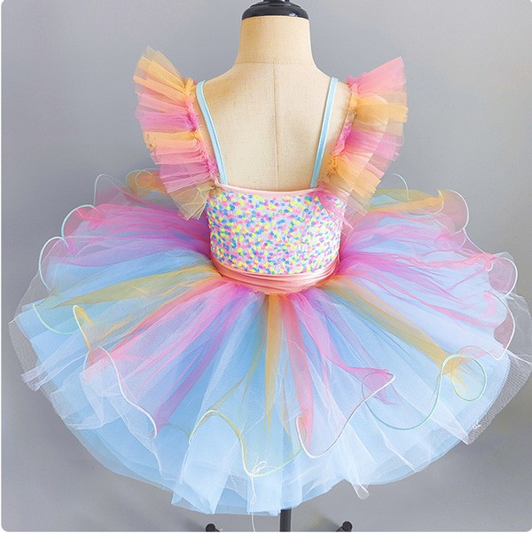 チュチュスカート バレエレオタード 子供 ダンス衣装 キッズ 演出 大きいサイズ レオタード 子供バレエ バレエ発表会 子供用舞台衣装 