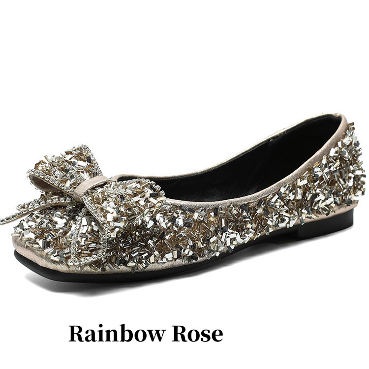 クーポンで4 300円！ パンプス 痛くない Vカット オフィス ぺたんこ キラキラ 走れる バレエフラットパンプス カ スクエアトゥ ぺたんこ ローヒール 