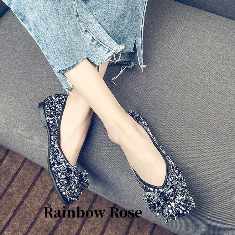 クーポンで4 300円！ パンプス 痛くない Vカット オフィス ぺたんこ キラキラ 走れる バレエフラットパンプス カ スクエアトゥ ぺたんこ ローヒール 