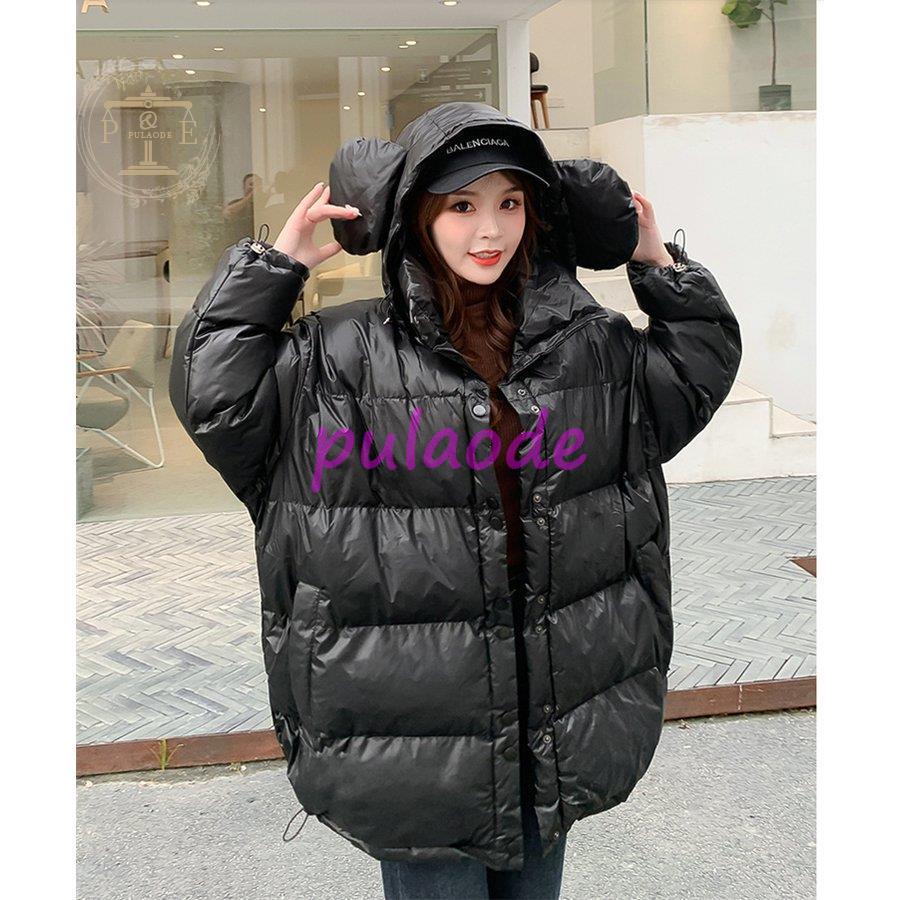 中綿ダウンジャケット レディース ロングコート 冬服 ダウンジャケット ダウンコート アウター カジュアル ファー付き 厚手 防風 暖かい 防寒 