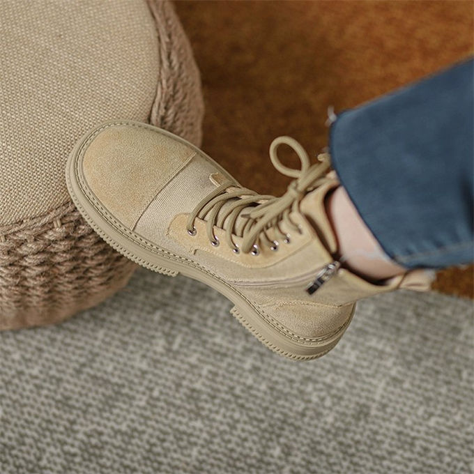 ブーツ ショートブーツ レディース 編み上げブーツ 厚底 ラウンドトゥ 女性 春 痛くない 歩きやすい 通勤 送料無料 冬 履きやすい 大人 美脚 スエード調 秋 