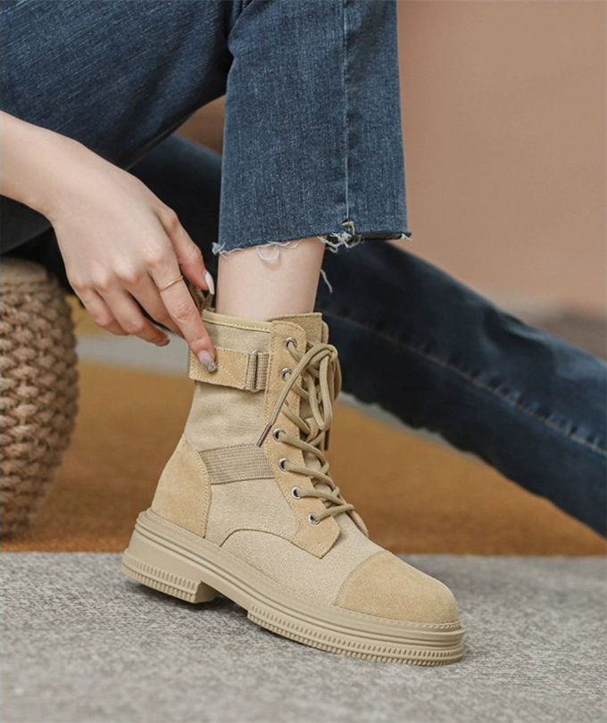 ブーツ ショートブーツ レディース 編み上げブーツ 厚底 ラウンドトゥ 女性 春 痛くない 歩きやすい 通勤 送料無料 冬 履きやすい 大人 美脚 スエード調 秋 