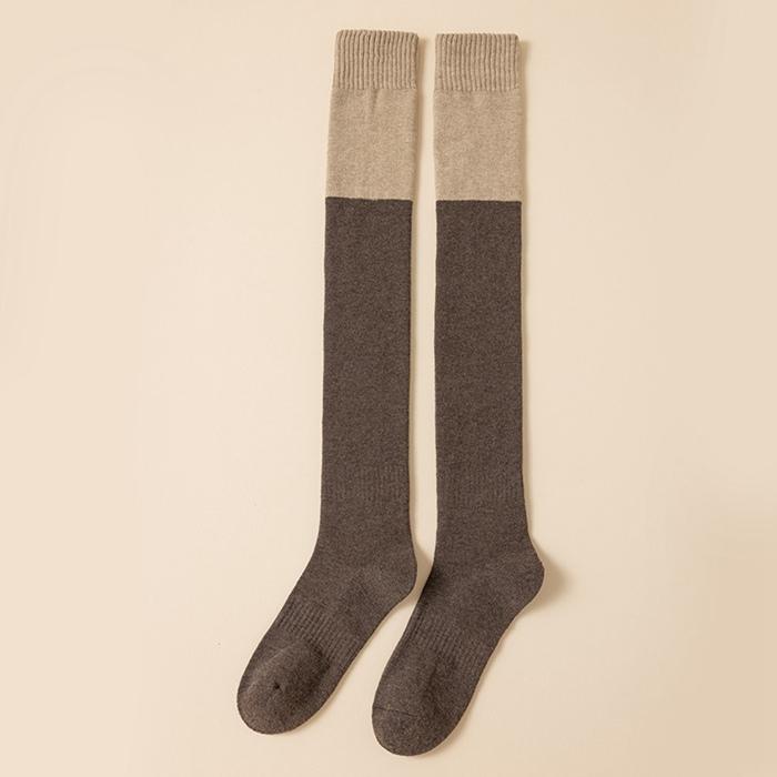 ニーハイソックス 2足セット ハイソックス 靴下 ソックス ロングソックス 大人 暖かい冷え対策 中学生 ルームソックス 