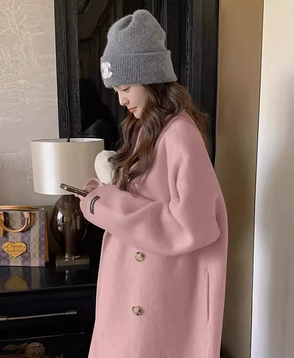 チェスターコート レディース 冬 チェスターコート ロングコート レディース アウター 冬 黒 ロング カジュアル レディース コート ダブルボタン コート 