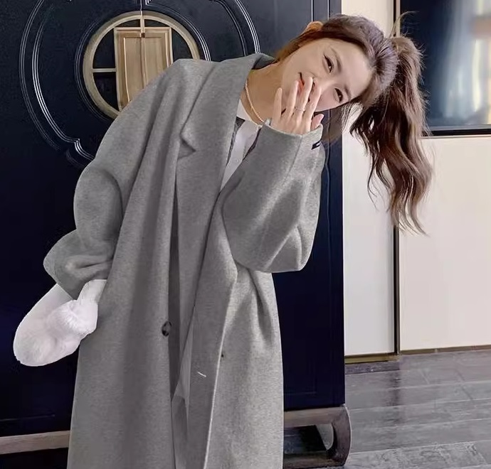 チェスターコート レディース 冬 チェスターコート ロングコート レディース アウター 冬 黒 ロング カジュアル レディース コート ダブルボタン コート 