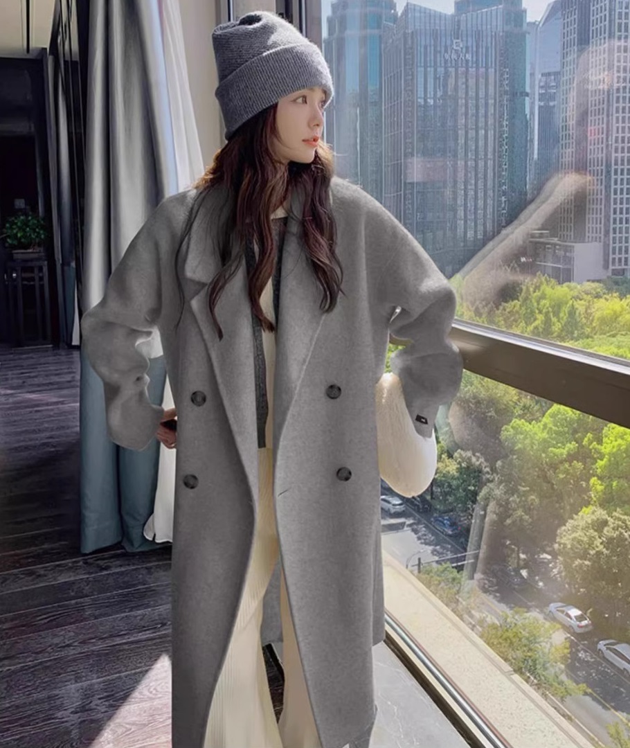 チェスターコート レディース 冬 チェスターコート ロングコート レディース アウター 冬 黒 ロング カジュアル レディース コート ダブルボタン コート 