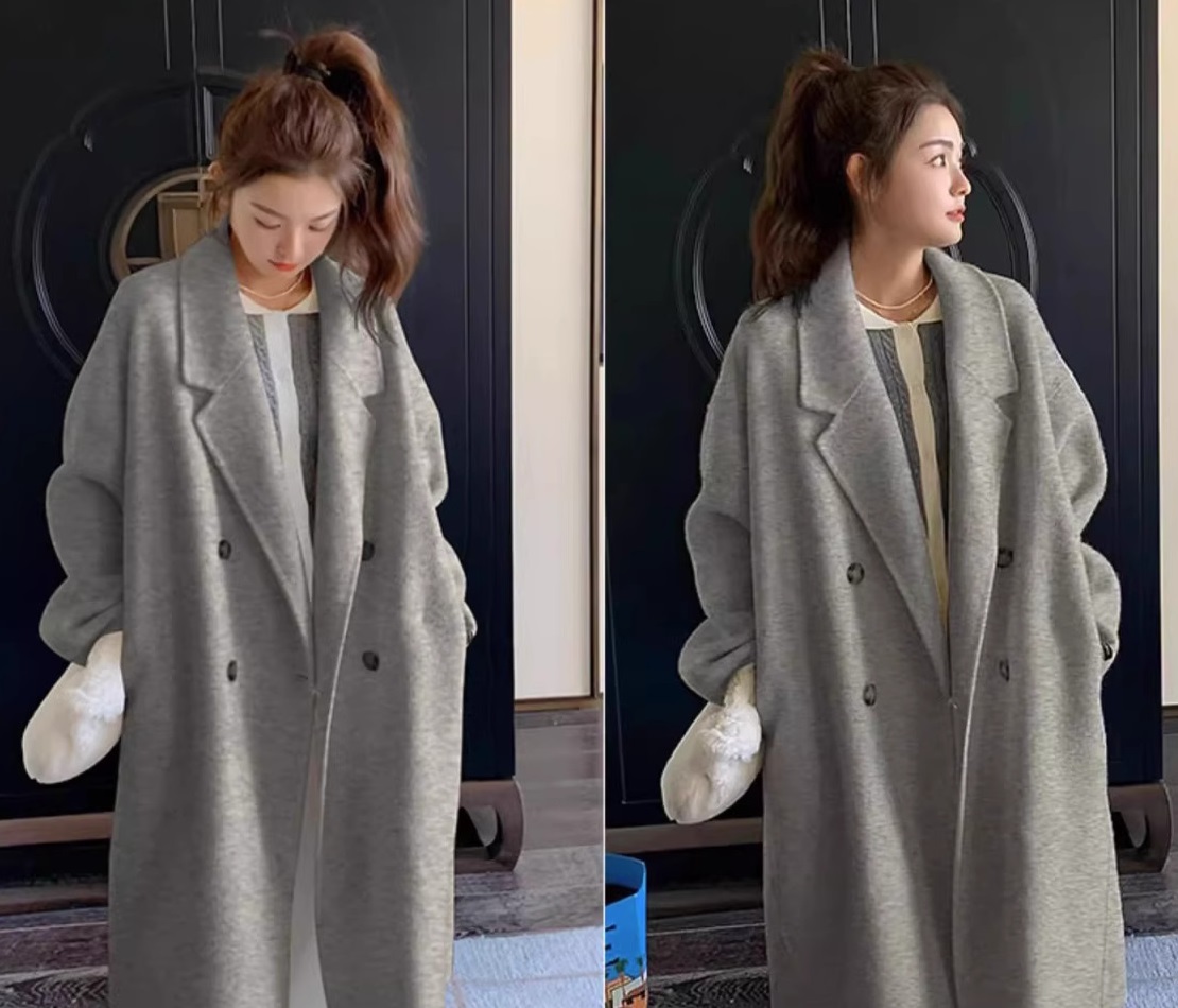 チェスターコート レディース 冬 チェスターコート ロングコート レディース アウター 冬 黒 ロング カジュアル レディース コート ダブルボタン コート 