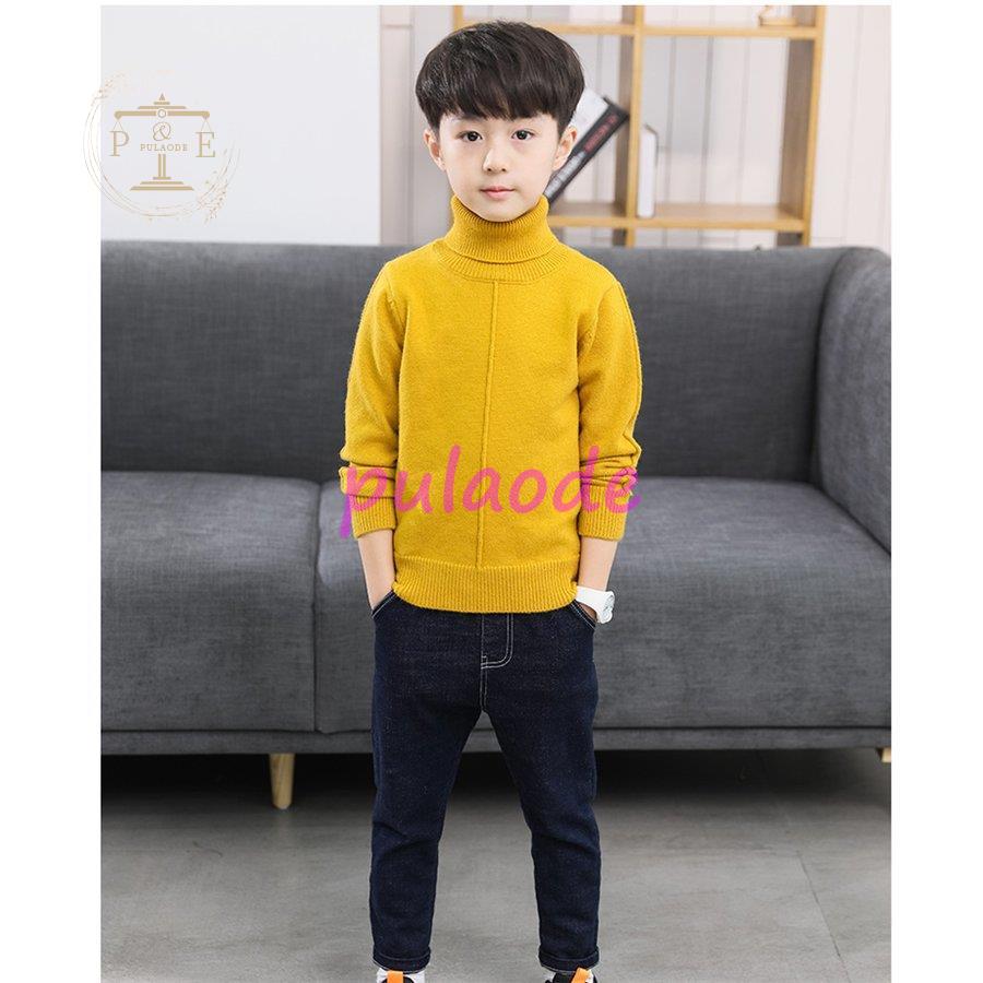 セーター ニット 長袖 男の子 キッズ 子ども服 ミックスニット 可愛い 秋 冬 厚手 男児 ニットセーター 韓国子供服 メランジ 