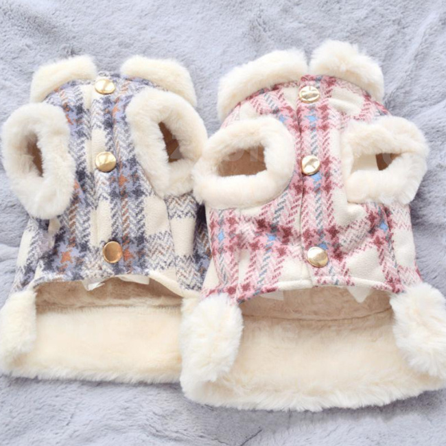 ドッグウェア 新作 犬服 ペット服 防寒 あったか 抜け毛防止 厚手 猫 着脱簡単 おしゃれ 暖かい モコモコ 秋冬 お散歩 おしゃれ 犬 かわいい ペット用品 可愛い 