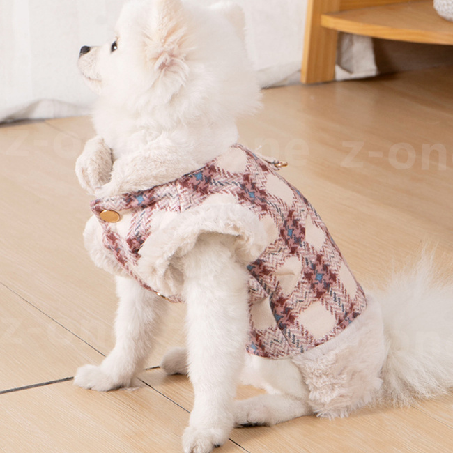 ドッグウェア 新作 犬服 ペット服 防寒 あったか 抜け毛防止 厚手 猫 着脱簡単 おしゃれ 暖かい モコモコ 秋冬 お散歩 おしゃれ 犬 かわいい ペット用品 可愛い 